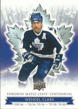 2017 Upper Deck Toronto Maple Leafs Centennial #68 Wendel Clark Front