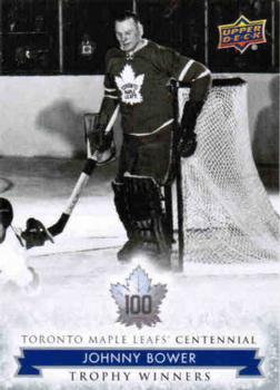 2017 Upper Deck Toronto Maple Leafs Centennial #117 Johnny Bower Front