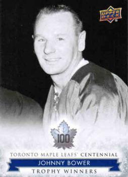 2017 Upper Deck Toronto Maple Leafs Centennial #119 Johnny Bower Front