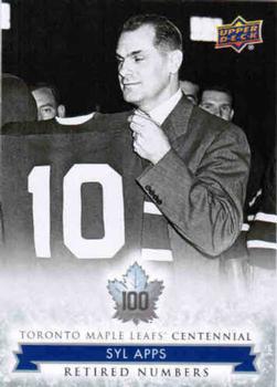 2017 Upper Deck Toronto Maple Leafs Centennial #129 Syl Apps Front