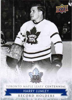 2017 Upper Deck Toronto Maple Leafs Centennial #146 Harry Lumley Front