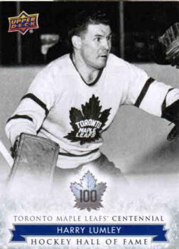 2017 Upper Deck Toronto Maple Leafs Centennial #160 Harry Lumley Front