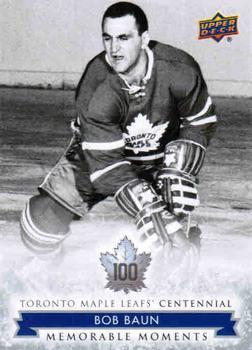 2017 Upper Deck Toronto Maple Leafs Centennial #177 Bob Baun Front
