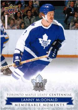 2017 Upper Deck Toronto Maple Leafs Centennial #185 Lanny McDonald Front