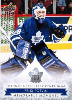 2017 Upper Deck Toronto Maple Leafs Centennial #192 Felix Potvin Front