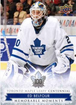 2017 Upper Deck Toronto Maple Leafs Centennial #195 Ed Belfour Front