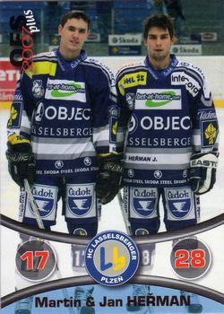 2006-07 Czech OFS - Brothers #2 Martin Herman / Jan Herman Front