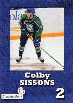 2016-17 Crescent Point Swift Current Broncos (WHL) #NNO Colby Sissons Front