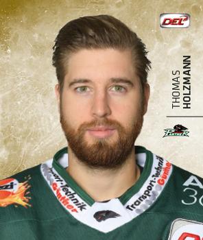 2017-18 Playercards Stickers (DEL) #15 Thomas Holzmann Front