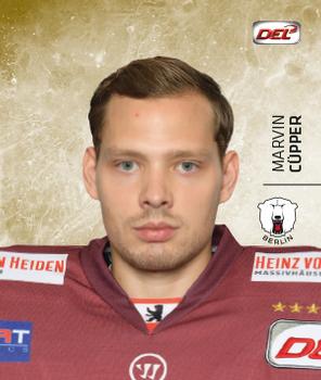 2017-18 Playercards Stickers (DEL) #31 Marvin Cüpper Front