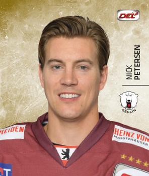 2017-18 Playercards Stickers (DEL) #40 Nick Petersen Front