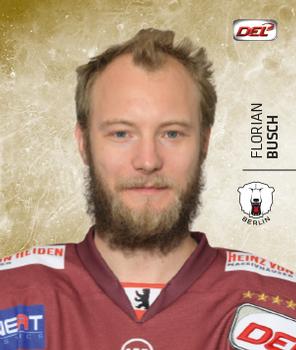 2017-18 Playercards Stickers (DEL) #44 Florian Busch Front