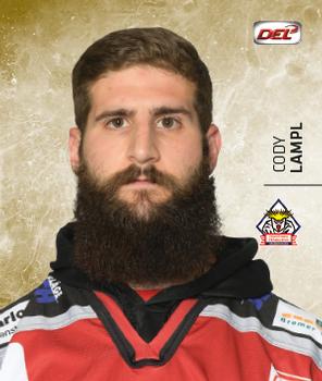 2017-18 Playercards Stickers (DEL) #62 Cody Lampl Front