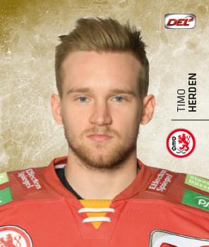 2017-18 Playercards Stickers (DEL) #83 Timo Herden Front
