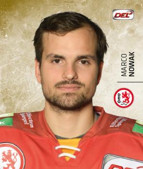 2017-18 Playercards Stickers (DEL) #85 Marco Nowak Front