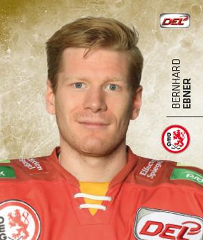 2017-18 Playercards Stickers (DEL) #89 Bernhard Ebner Front