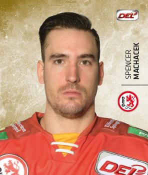 2017-18 Playercards Stickers (DEL) #97 Spencer Machacek Front
