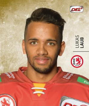 2017-18 Playercards Stickers (DEL) #99 Lukas Laub Front