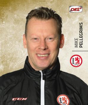 2017-18 Playercards Stickers (DEL) #107 Mike Pellegrims Front