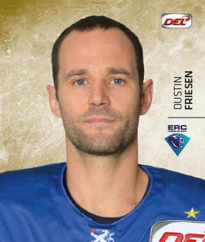 2017-18 Playercards Stickers (DEL) #115 Dustin Friesen Front