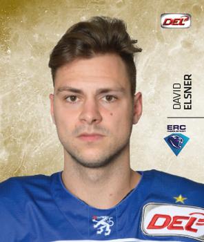 2017-18 Playercards Stickers (DEL) #133 David Elsner Front