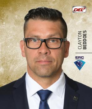 2017-18 Playercards Stickers (DEL) #135 Clayton Beddoes Front