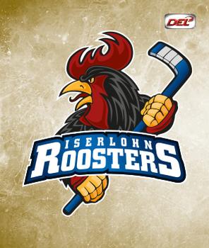 2017-18 Playercards Stickers (DEL) #136 Logo Iserlohn Roosters Front