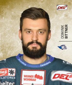 2017-18 Playercards Stickers (DEL) #308 Dominik Bittner Front