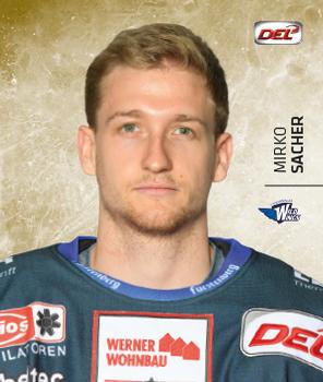 2017-18 Playercards Stickers (DEL) #312 Mirko Sacher Front