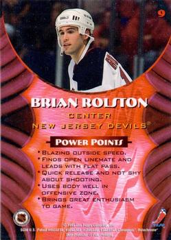1994-95 Finest - Bowman's Best Refractors Rookies #9 Brian Rolston Back