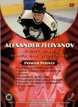 1994-95 Finest - Bowman's Best Refractors Rookies #17 Alexander Selivanov Back