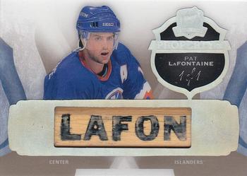 2016-17 Upper Deck The Cup - Property Of... Stick Nameplate #PO-PL Pat LaFontaine Front