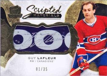 2016-17 Upper Deck The Cup - Scripted Materials #SM-GL Guy Lafleur Front