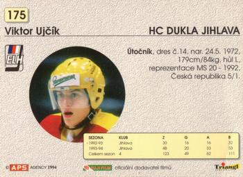 1994-95 APS Extraliga (Czech) #175 Viktor Ujcik Back