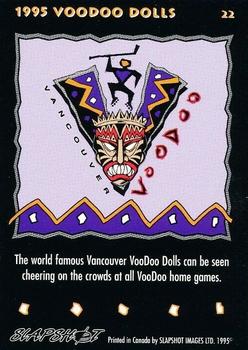 1994-95 Slapshot Vancouver VooDoo (RHI) #NNO VooDoo Dolls Back