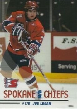 2004-05 Grandstand Spokane Chiefs (WHL) #NNO Joe Logan Front