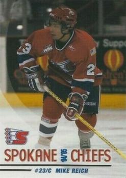 2004-05 Grandstand Spokane Chiefs (WHL) #NNO Mike Reich Front