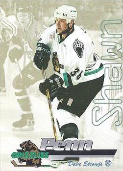1999-00 Dave Strong's Volkswagen Utah Grizzlies (IHL) #12 Shawn Penn Front