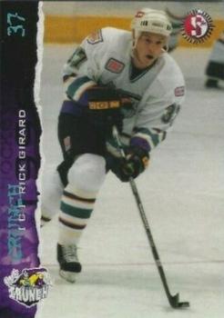 1996-97 SplitSecond Syracuse Crunch (AHL) #NNO Rick Girard Front