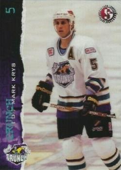 1996-97 SplitSecond Syracuse Crunch (AHL) #NNO Mark Krys Front