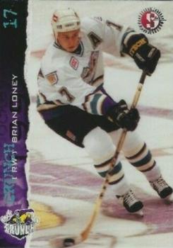 1996-97 SplitSecond Syracuse Crunch (AHL) #NNO Brian Loney Front
