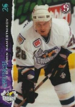 1996-97 SplitSecond Syracuse Crunch (AHL) #NNO John Namestnikov Front