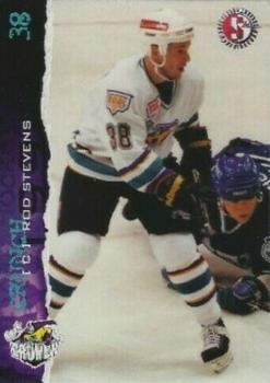 1996-97 SplitSecond Syracuse Crunch (AHL) #NNO Rod Stevens Front