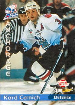 1999-00 Grandstand Anchorage Aces (WCHL) #NNO Kord Cernich Front