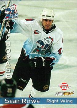 1999-00 Grandstand Anchorage Aces (WCHL) #NNO Sean Rowe Front