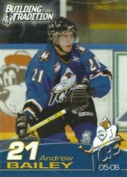 2005-06 Concord Pacific Kootenay Ice (WHL) #NNO Andrew Bailey Front