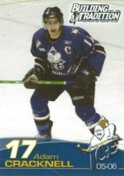 2005-06 Concord Pacific Kootenay Ice (WHL) #NNO Adam Cracknell Front