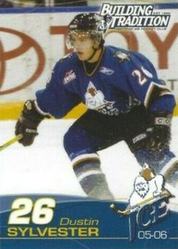 2005-06 Concord Pacific Kootenay Ice (WHL) #NNO Dustin Sylvester Front
