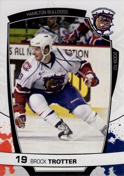 2009-10 Extreme Hamilton Bulldogs (AHL) #NNO Brock Trotter Front