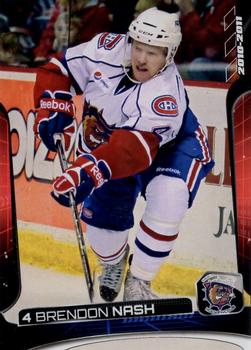 2010-11 Extreme Hamilton Bulldogs AHL #3 Brendon Nash Front